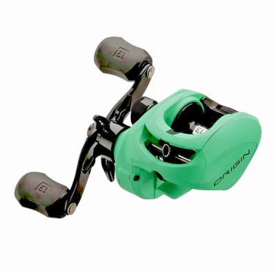 New - 13 FISHING Origin TX Green Baitcast Reel RH 7.3.1 Saltwater