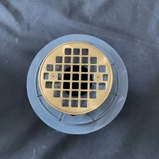 Kohler Clearflo Tile-In Round Shower Drain Modern Brushed Brass 9135-2MB J9