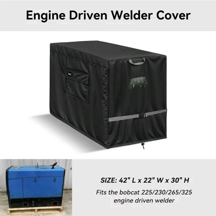 Cubierta de soldador accionada por motor, cubierta de soldador impermeable de alta resistencia 600D para Miller... Foto 3 de 4