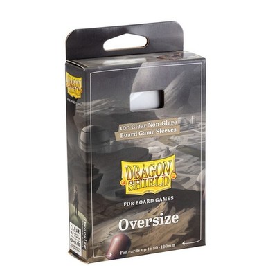 (100-Pack) Dragon Shield Oversized Board Game Card Sleeves Oversize 80 x 120mm