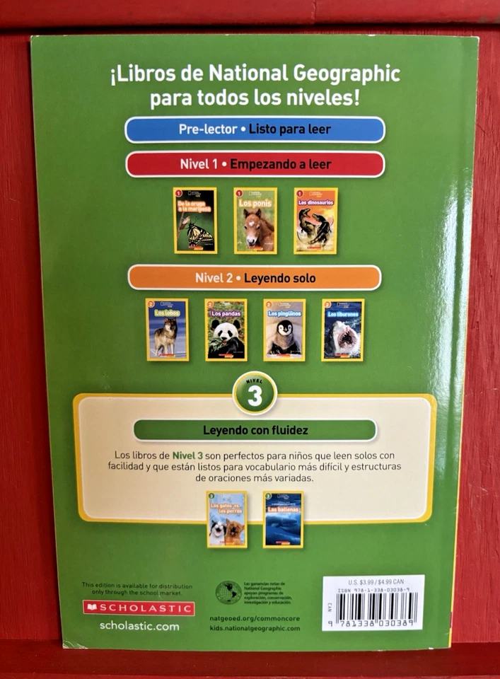 8 Kids Books In Spanish Scholastic en espanol Junie B. Jones National Geographic - Image 2 of 4