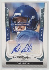 2011 Prestige Rookie Draft Picks Rights Signatures 1469/1499 Pat Devlin Auto 1o3