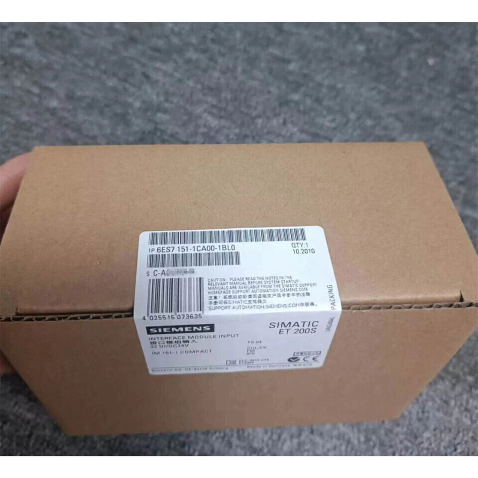 6ES7151-1CA00-1BL0 New Siemens Interface Module Input 6ES7 151-1CA00-1BL0 - Image 2 of 3
