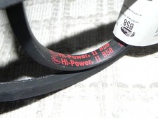 Gates B58 Hi-Power ll HD Industrial V-Belt, 21/32" Top W,13/32 " Thick,61 " OD