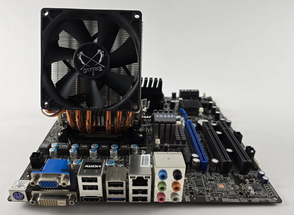 AMD Phenom II X4 955 + MSI 760GM-E51(FX) + 8GB DDR3 + CPU Kühler - Bild 2 von 2