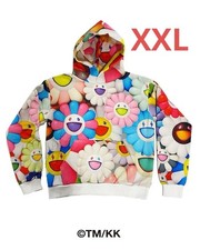 Murakami x J Balvin Hoodie XXLarge All Over Flowers New JAPAN