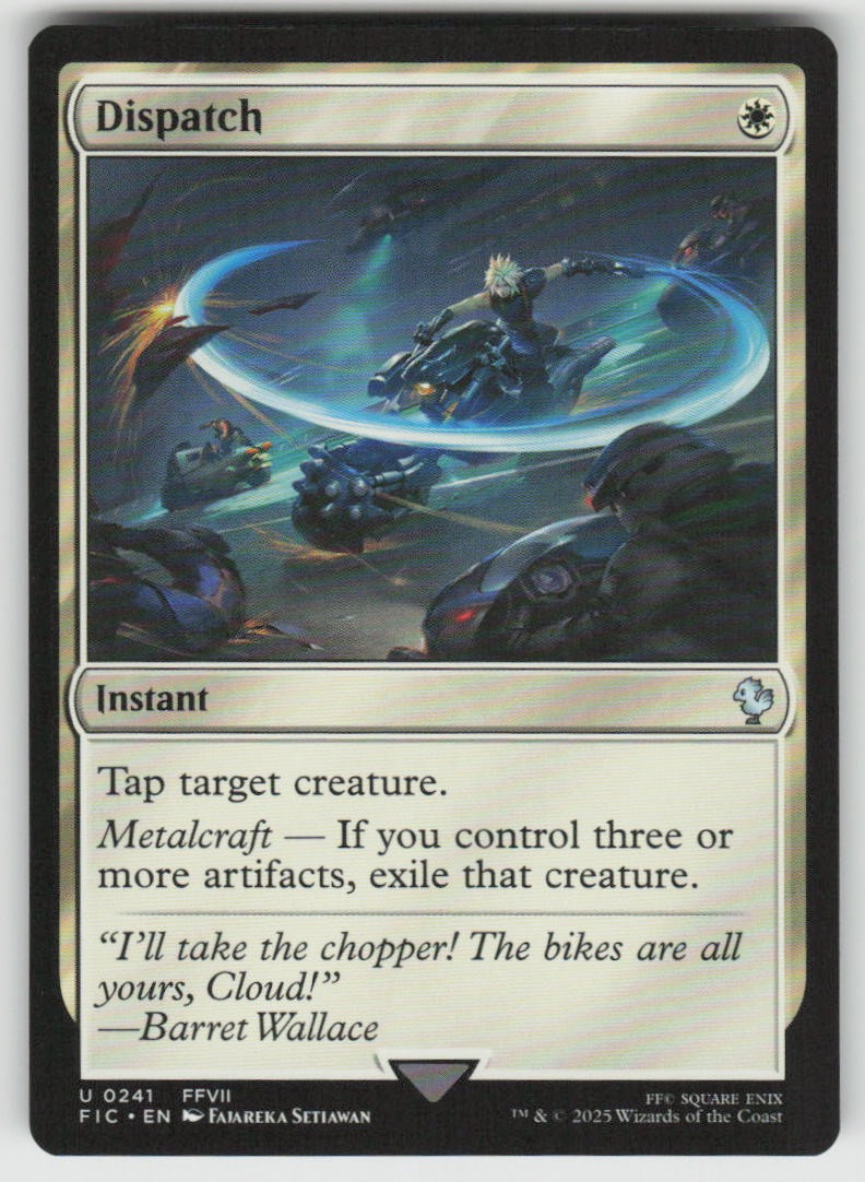Dispatch Uncommon Commander: FINAL FANTASY 241 MTG Near Mint