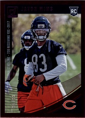 2018 Donruss Season Stat Line #391 Javon Wims /99 - FB