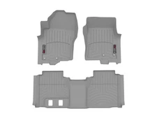 WeatherTech FloorLiner for 2022-2025 Nissan Frontier - 1st & 2nd Row, Black