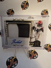 Jerome Ford 2022 Leaf Trinity RC RPA /75 2 Color Player Worn Patch PA-JF2 BROWNS