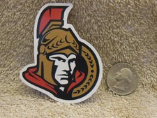 Hockey small sticker sports NEW Ottawa Senators team logo