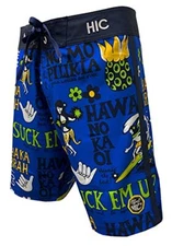 Hawaiian Island Creations (HIC) 19" Suck Em Up 8 Way Stretch Boardshorts
