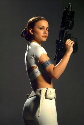 Star Wars Attack Of Clones 8x12 Metal Movie Poster Sign [D] Natalie Portman