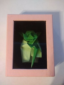 Yoda Origami Con Caja De Presentación Star Wars Jedi Master