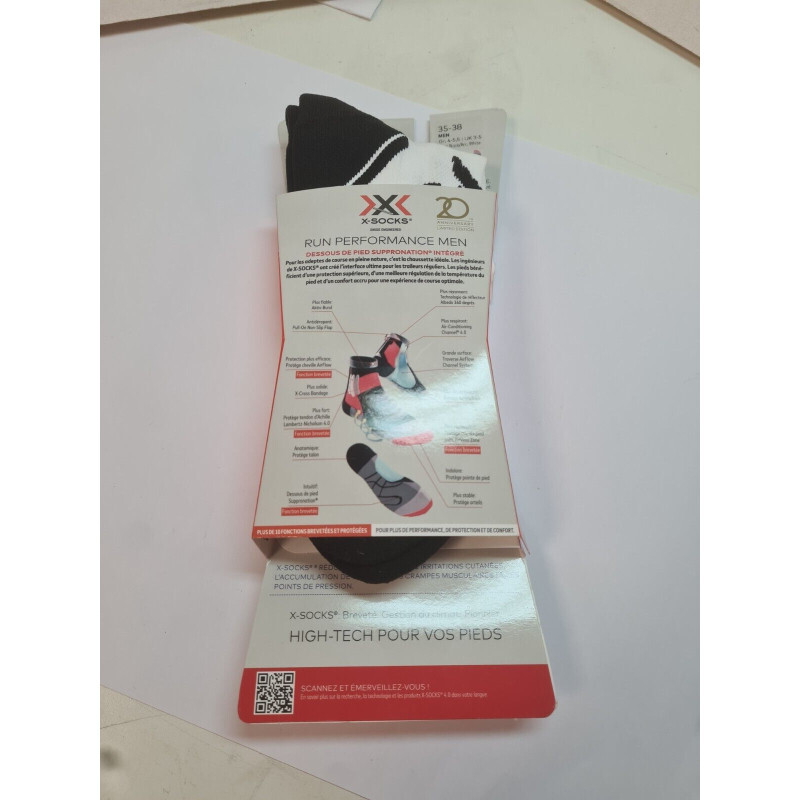 Calcetines X-SOCKS Run Rendimiento Men-Taille UE35/38