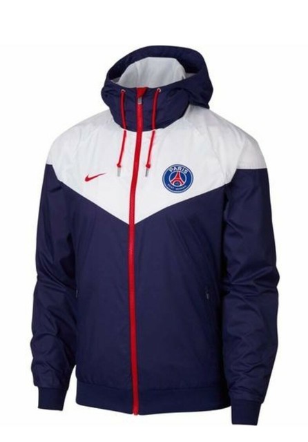 nike blue white red jacket