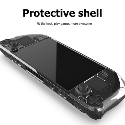 Protective Cover Crystal Hard Case Split Hard Shell for Steam Deck Game Console