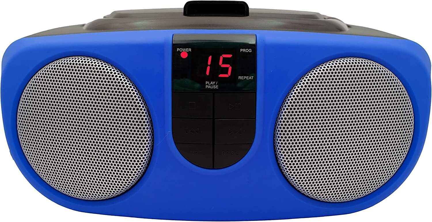 Proscan - BoomBox / Lecteur CD Portable avec Bluetooth, Radio AM