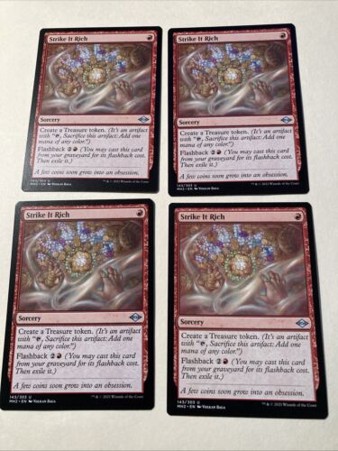 Strike It Rich Modern Horizons 2 Regular X 4. NM