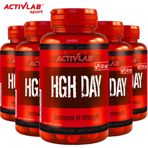HGH DAY Muskelaufbau Booster Zink Arginin Maca Testosterone Hormone