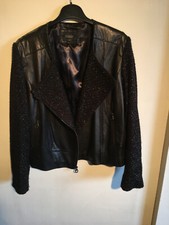 Laundry By Shelli Segal Ladies Leather Jacket Size Xl