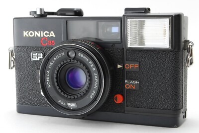  【Exc+5】Konica C35 EF Point & Shoot 35mm Film Camera From JAPAN