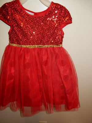 holiday dress 3t Sweet Wink Girls Sequin Tutu Christmas Dress