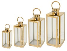 Windlicht Laterne Lampion Tischlaterne Laternenset Gartenlaterne Dekoration 4Stk