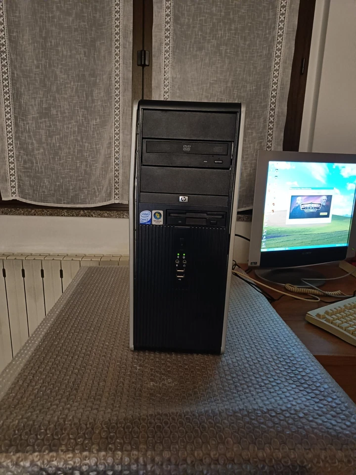pc HP dc7900 + Geforce 9600 GT retrogaming windows XP - Immagine 2 di 4