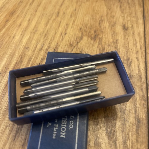 Butterfield Tap Set 8 Taps 5-40 NC H2 No 1528 - Picture 2 of 8