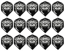 5 New Sets Winmau Mega Standard Dart Flights   Ships w/ Tracking - Skull