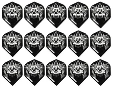 5 New Sets Winmau Mega Standard Dart Flights – Ships w/ Tracking - Skull