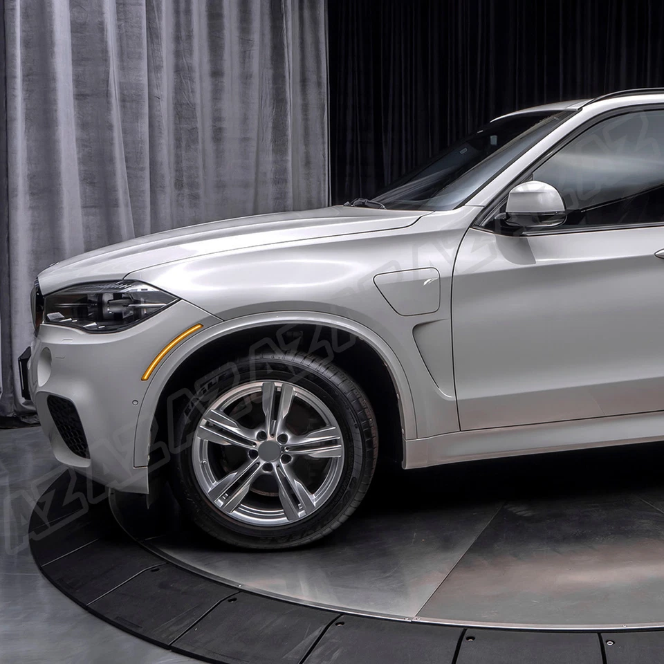 For 14-18 BMW X5 F15 M F85 LED Front Bumper Side Marker Reflector Light Smoked Foto 3 de 4