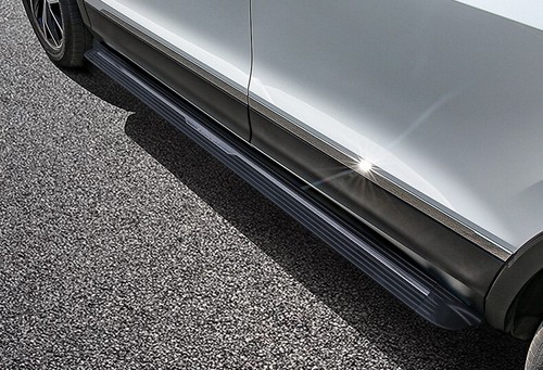 Fits For Grand Cherokee L 2021-2024 Side Step Nerf Bar Stair Fixed Running Board - Picture 9 of 11