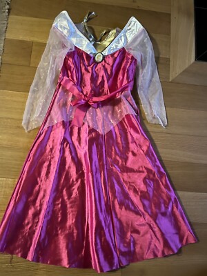 open lace back dress Little Adventures Deluxe Pink Princess Dress for 9-11 Years | Size 2XL main image 0