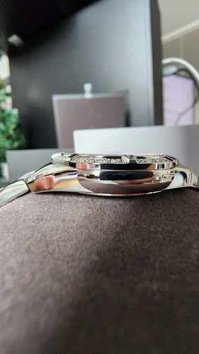 Reloj para mujer Bulova 96R243 Sutton esfera azul cristal de zafiro acero inoxidable diamantes - Imagen 9 de 13