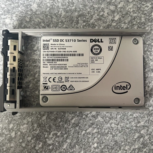 NEW Intel SSD DC S3710 200 GB Internal 2.5" MLC SSDSC2BA200G4 7MM hard drive - Picture 1 of 2