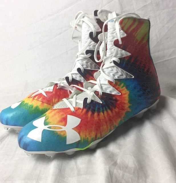 tie dye under armour cleats