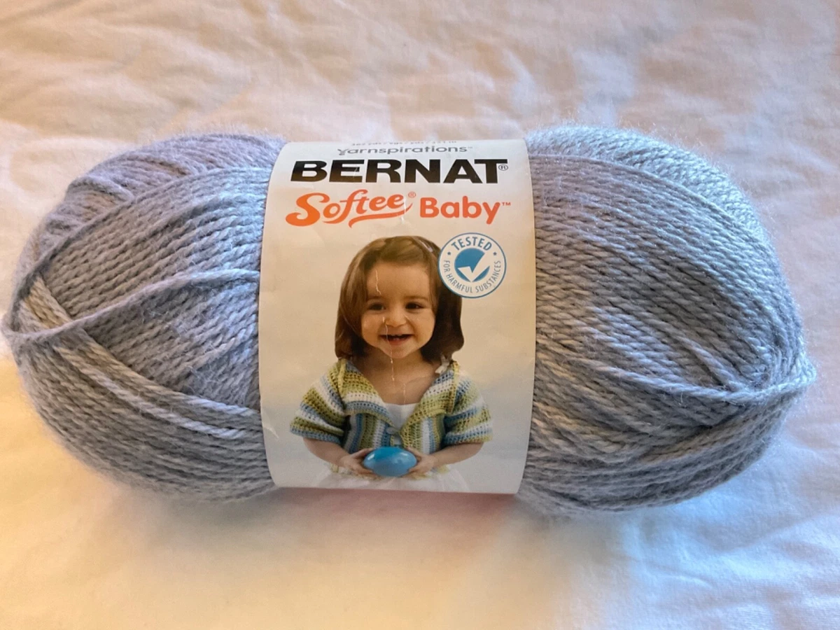 Bernat 166030 Softee Baby Yarn Flannel Single Ball 1 Pack