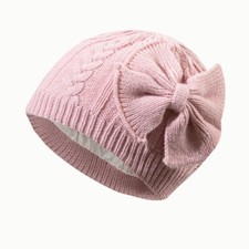 Kids Children Winter Warm Knitted Hats Thermal Beanie Cap Outdoor Chic Cute Soft