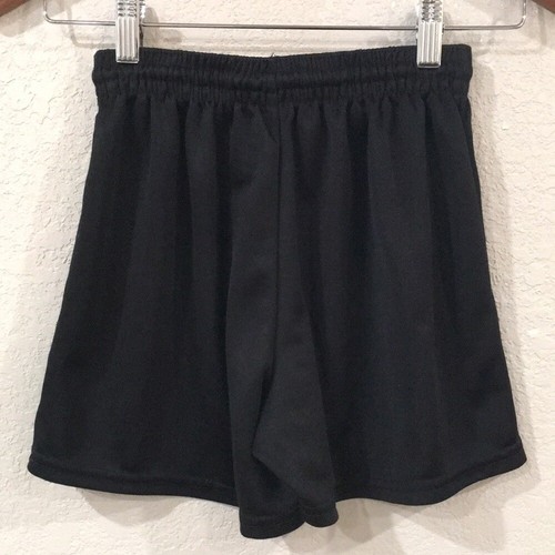 Score Boys Sz M 8 Shorts Black Athletic Pull On Activewear Unisex Summer Neutral - Picture 2 of 6