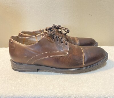 Bed Stu Mens Size 11 Repeal Distressed Leather Cap Toe Lace Derby Oxford Shoes BED|STU Repeal Classic Cap Toe Leather Lace | Mercari main image 4