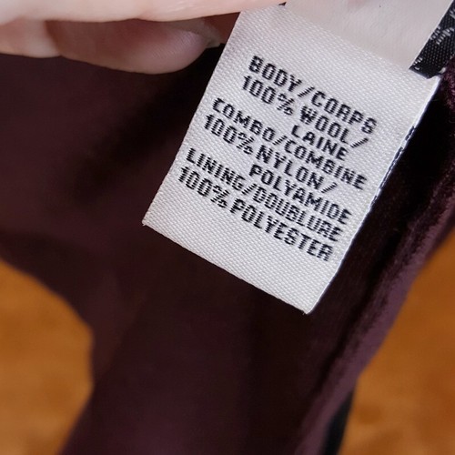 DIANE VON FURSTENBERG Womens Sweater Medium Burgundy Cardigan Sequin Wool MARYSE - Picture 6 of 9