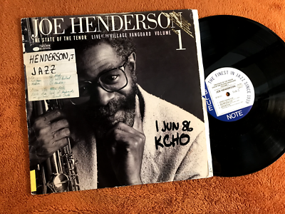 JOE HENDERSON THE STATE OF THE TENOR LIVE AT THE VILLAGE JOE HENDERSON THE STATE OF THE TENOR LIVE AT THE VILLAGE