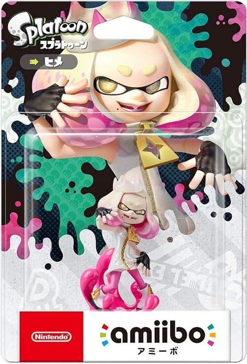 splatoon 2 amiibo　ヒメ Nintendo Amiibo Splatoon 2 Pearl Hime Figure Switch 3DS Wii