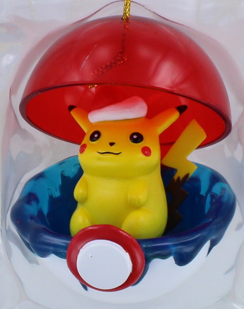 ポケットモンスター Pokémon Christmas 2005 ピンバッジ Pokemon PIKACHU Christmas Ornament Poke Ball 2005 Retired Anime