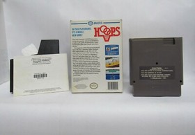 HOOPS NES Nintendo CIB