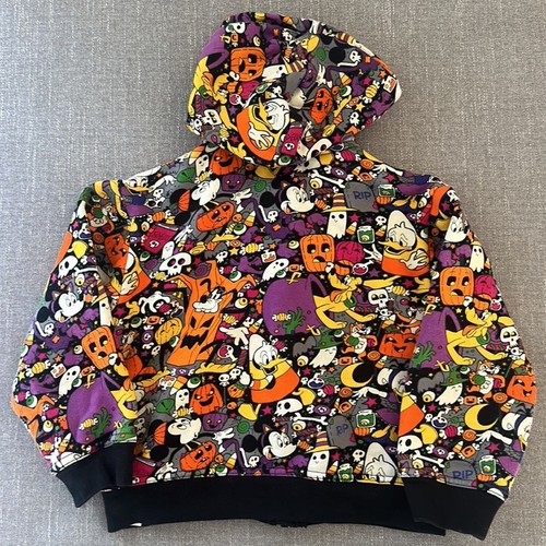 Disney Parks Youth Halloween Mickey and Friends Full Zip Hoodie Size XS (4) - Picture 6 of 11