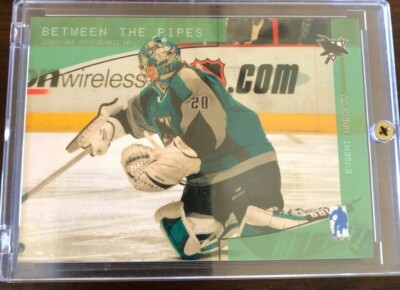 2003-04 ITG Be A Player Memorabilia Emerald #/10 Evgeni Nabokov #118