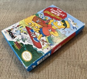 The Simpsons: Bart vs Space Mutants complete in box nintendo nes factory